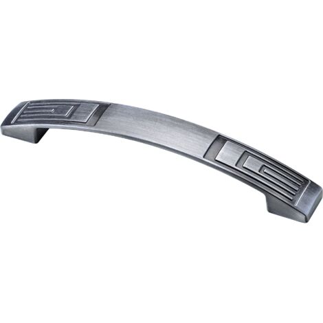 Hettich Möbelgriff Zinkdruckguss silber 21,0 x 160,0 x 23,0 mm - 1 Stück Möbelgriff