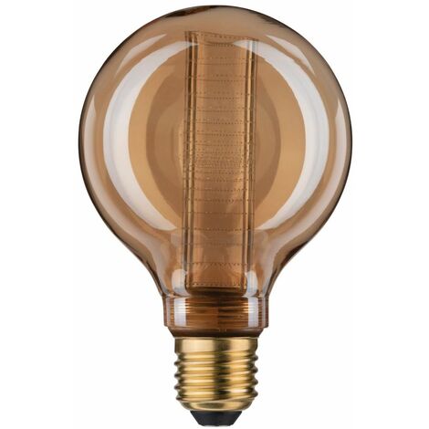 Paulmann LED Vintage Leuchtmittel Globe G95 E27 4 W gold mit Innenkolben  Leuchtmittel