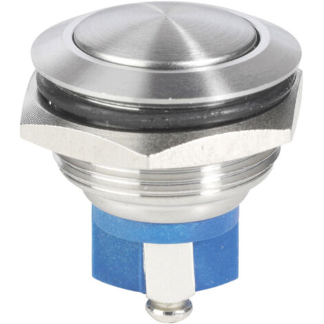 Heidemann Klingelkontakt Edelstahl inkl Silikon-Dichtung 22mm Ø X 19mm Ø X 20mm