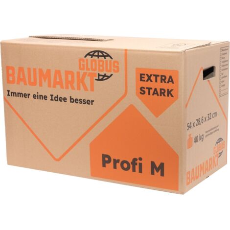 Globus Umzugskarton Profi M 49 L Innenmaß 54x28,6x32 cm Umzugskartons