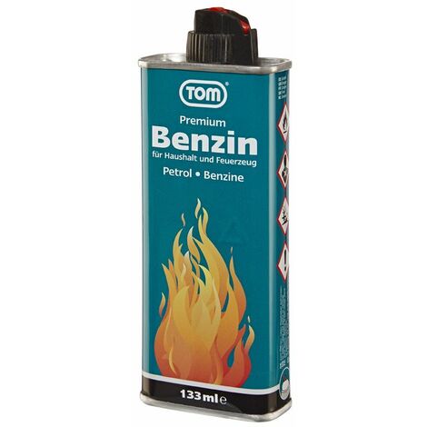 TOM Feuerzeug-/Reinigungsbenzin LF-133 Feuerzeugbenzin Waschbenzin Entfetter