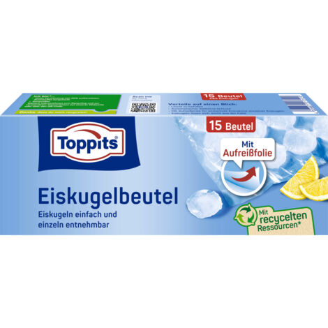 Toppits Eiskugelbeutel 15 Stück Eiswürfelformen (1/3)