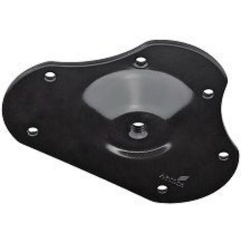 Hettich Montageplatte 11,6 x 15,1 x 1,03 cm schwarz - 1 Stück Montageplatte