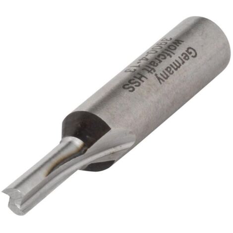 Wolfcraft Nutfräser Ø 4 x 14 mm HSS Schaft 8 mm Nutfräser