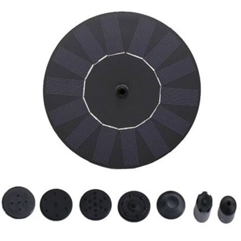 Heissner Solarinsel SPF 110-00 mit 7 verschiedenen Wasserspielen Solarinsel (1/2)