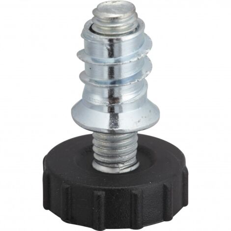 Hettich Höhenverstellschraube mit Muffe M6x20 mm - 4 Stück Höhenverstellschraube (1/2)