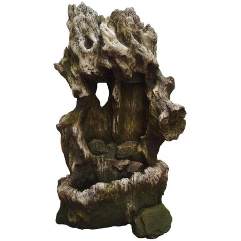 TrendLine Brunnen Wasserfall 60 x 55 x 99 cm Brunnen