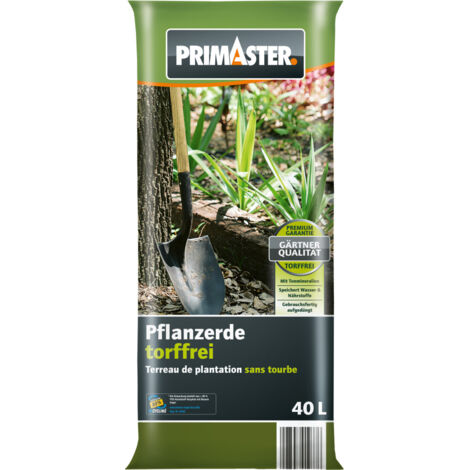 Primaster Pflanzerde 40 L torffrei Erde (1/3)