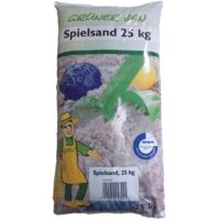 Hamann Spielsand gewaschen 25 kg Sack Kinderspielsand Sand für Sandkasten