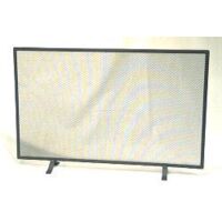 FireFix Funkenschutzgitter 80 x 52 cm schwarz Schutzgitter Ofenschutzgitter