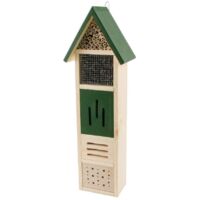 CJ Wildlife Insektenhotel Elba natur/grün 10,5 x 15 x 65 cm Insektenhotels & Bienenschutz