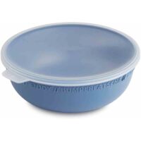 Rotho Schüssel mit Deckel 0,35 L Tresa horizon blau Vorratsdose Frischhaltedose Kühlschankdose