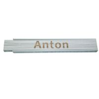 Zollstock Anton 2 m weiß Zollstock