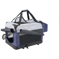 Nobby Traveller Plus blau/grau Transportbox