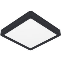 Eglo LED Deckenleuchte Fueva-6-Z schwarz 22 x 22 cm RGB dimmbar