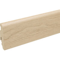 Neuhofer Fußleiste 240 cm 58 x 19 mm Eiche Burlington Sockelleiste