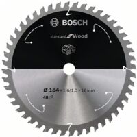 Bosch PRO Wood cordless Kreissägeblatt 184 x 1,6 x 16 mm T48 Kreissägeblatt