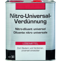 Nitro-Universal-Verdünnung Lösemittel 3 L Verdünner