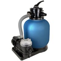 T.I.P. Schwimmbadfilter Set Spf 370 F 13.200 l/h Sandfilteranlage Filteranlage