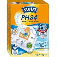 Swirl PH 84 EcoPor Staubsaugerbeutel 4 Staubbeutel + 1 Filter Staubsaugerbeutel