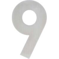 Alpertec Hausnummer 9 Edelstahl Hausnummern Hausnummerschild
