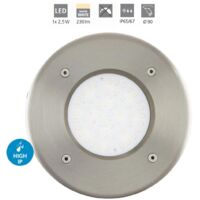 Eglo LED Außen-Einbauleuchte Lamedo Ø 10 cm warmweiß Außen-Einbauleuchte