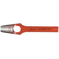 Henkel-Locheisen 8 mm Chrom-Vanadium rot lackiert Lochstanzen, Locheisen