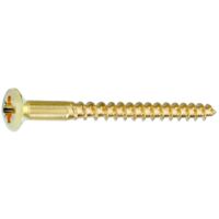 Connex Holzschrauben 4.5 x 45 mm PZ 2 Linsensenkkopf - 12 Stk. Holzschrauben