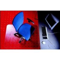 Bodenschutzmatte transparent, 90 x 120 cm modische Teppiche