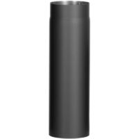 FireFix Ofenrohr Ø 150 mm 50 cm schwarz Rohr Ofen Kamin Kaminrohr Rauchrohr