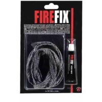 FireFix Abdichtungsflachband 3x10 mm 2m mit Kleber Dichtungsband Abdichtungsband