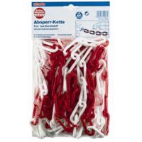 Conacord Absperrkette 6 mm rot weiß 5 m UV-beständig, schwimmfähig Ketten