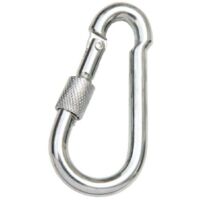 Conacord Karabinerhaken 11 x 120 mm Karabiner Haken Schraubkarabiner Feuerwehr