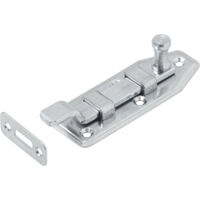Vormann Fensterriegel verzinkt 80 x 30 mm gekröpfte Form Riegel