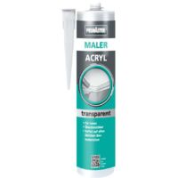 Primaster Maler-Acryl Transparent 300ml Dichtmasse Dichtstoff Bauacryl