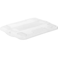 Rotho Deckel für Aufbewahrungsbox Agilo A4 transparent Boxen, Körbchen & Kisten