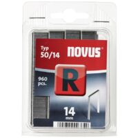 Novus Tackerklammer Typ R 50 14 mm 960 Stück Flachdrahtklammer Tackerklammern & Nägel