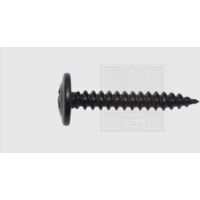 SWG Blechschraube mit Bund 3,9x19mm 10 Stück, schwarz Blechschrauben