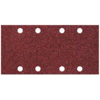 Wolfcraft Haftschleifstreifen K40 K80 K120 93 x 185 mm 10 Stück für Schwingschleifer