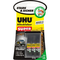 UHU Alleskleber Super Minis 3 x 1 g 3 g ( 3 x 1 g) Universalkleber