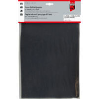 Auto-K Nass-Schleifpapier P 600, 23 x 28 cm, 5 Stück Schleifen Schmirgelpapier