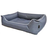 Lebon Hundebett Paula eckig grau Transportboxen & Häuser