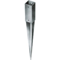 TrendLine Einschlagbodenhülse 750x71x71 mm verzinkt Einschlaghülse Pfostenträger