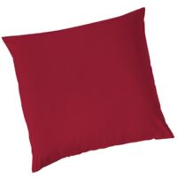 Vario Kissenbezug Jersey rot, 40 x 40 cm Dekokissen