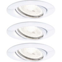 Paulmann LED Einbauleuchte Base 3x5W weiß Metall warmweiß Deckenlampen & Kronleuchter