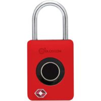 Südmetall Vorhängeschloss mit Fingerabdruck-Scan 30 x 18 mm Riegel & Vorhängeschlösser