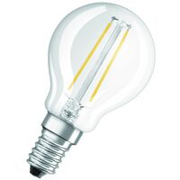 Osram LED Lampe 2,8 Watt Tropfenlampe E27 matt P25 dimmbar Birne Leuchte 