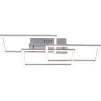 JustLight LED Deckenleuchte Iven 54 x 33,5 cm dimmbar, warmweiß Deckenleuchte