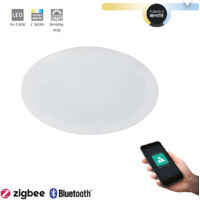 Eglo LED CCT Deckenleuchte Totari-Z weiß, Smart Home connect.Z Lampe