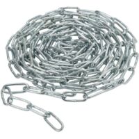 Conacord Rundstahlkette 5mm x 5m Material Stahl verzinkt Gliederketten